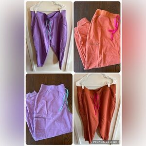 Two Pairs of Figs Technical Scrubs XXL petite